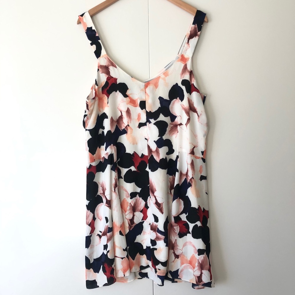 1. State Pink and White Sleeveless Sundress - Picture 4 of 9